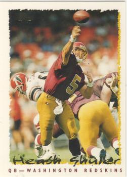 Heath Shuler Washington Redskins 1995 Topps NFL #192